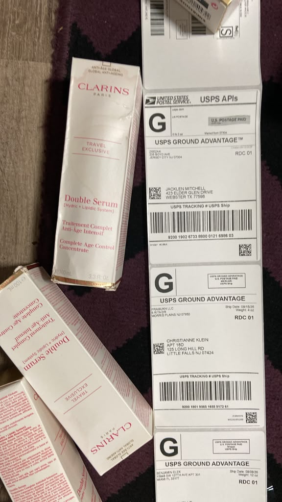 Clarins Double Serum Hydric + Lipidic System Complete Age Control Concentrate 100ml / 3.3 fl oz – Travel Exclusive