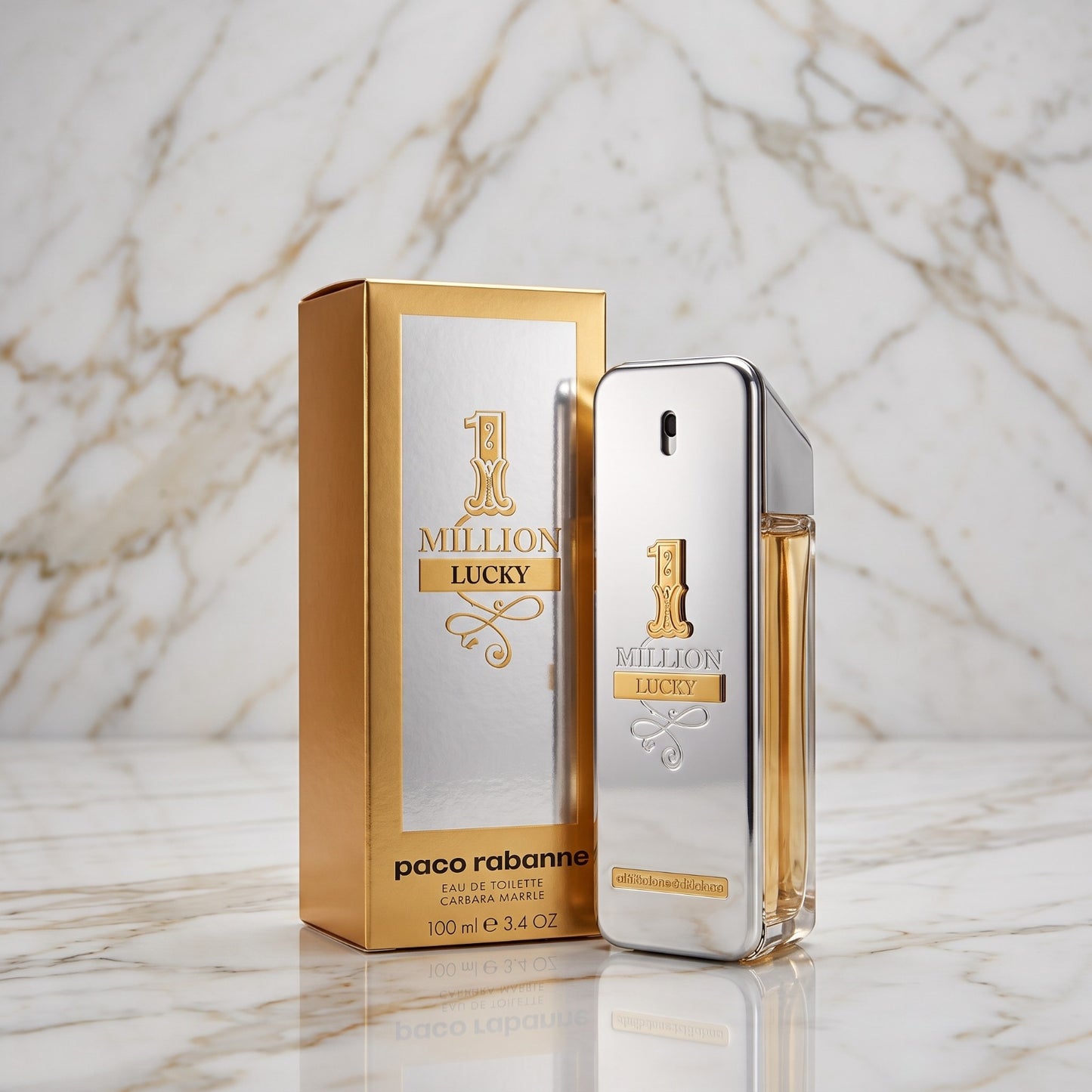Paco Rabanne 1 Million Lucky Eau de Toilette for Men 100ml (3.4 FL OZ)