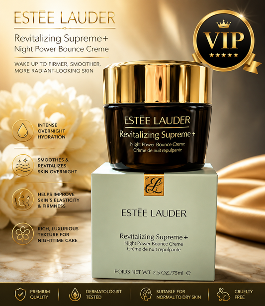 Estée Lauder Revitalizing Supreme+ Night Power Bounce Creme – 75ml / 2.5 oz