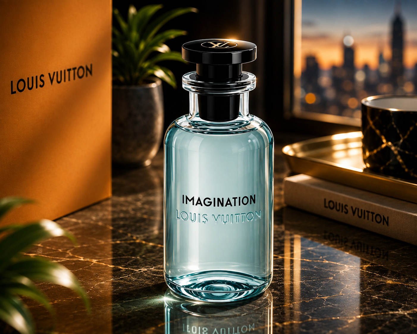 Louis Vuitton Imagination Eau de Parfum for Men – 100ml (3.4 fl oz) Luxury Fragrance