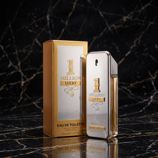 1 Million Lucky Eau de Toilette Spray for Men 3.4 fl oz / 100 ml