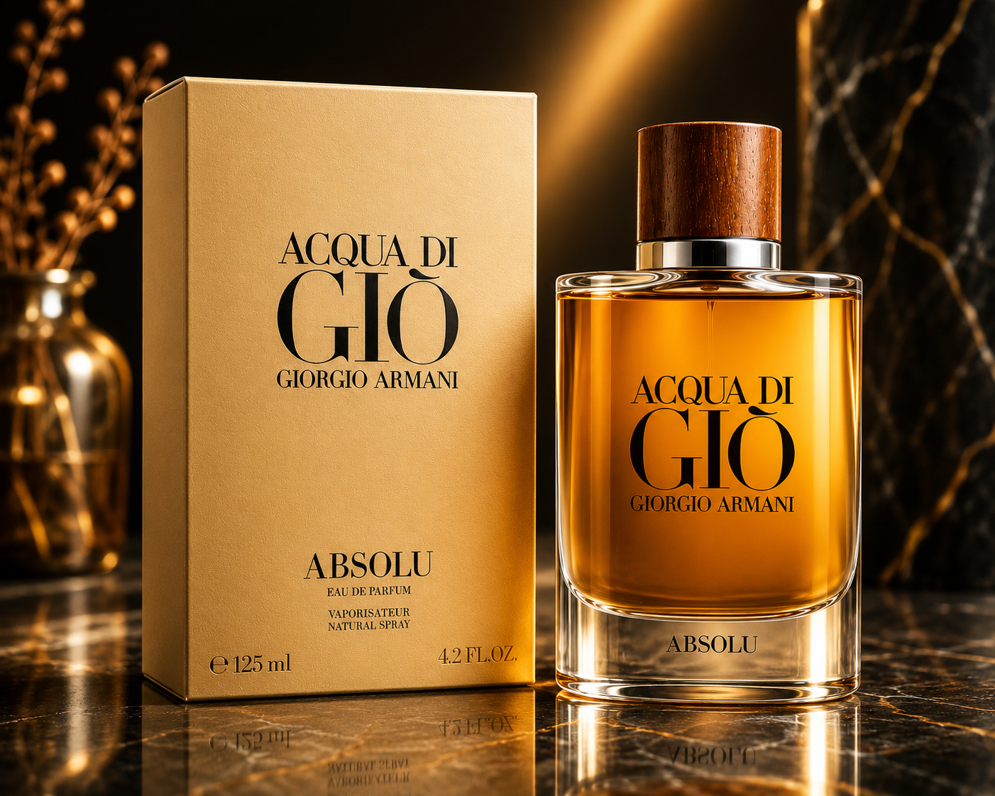 Giorgio Armani Acqua di Giò Absolu Eau de Parfum Spray 125ml (4.2 FL OZ) for Men