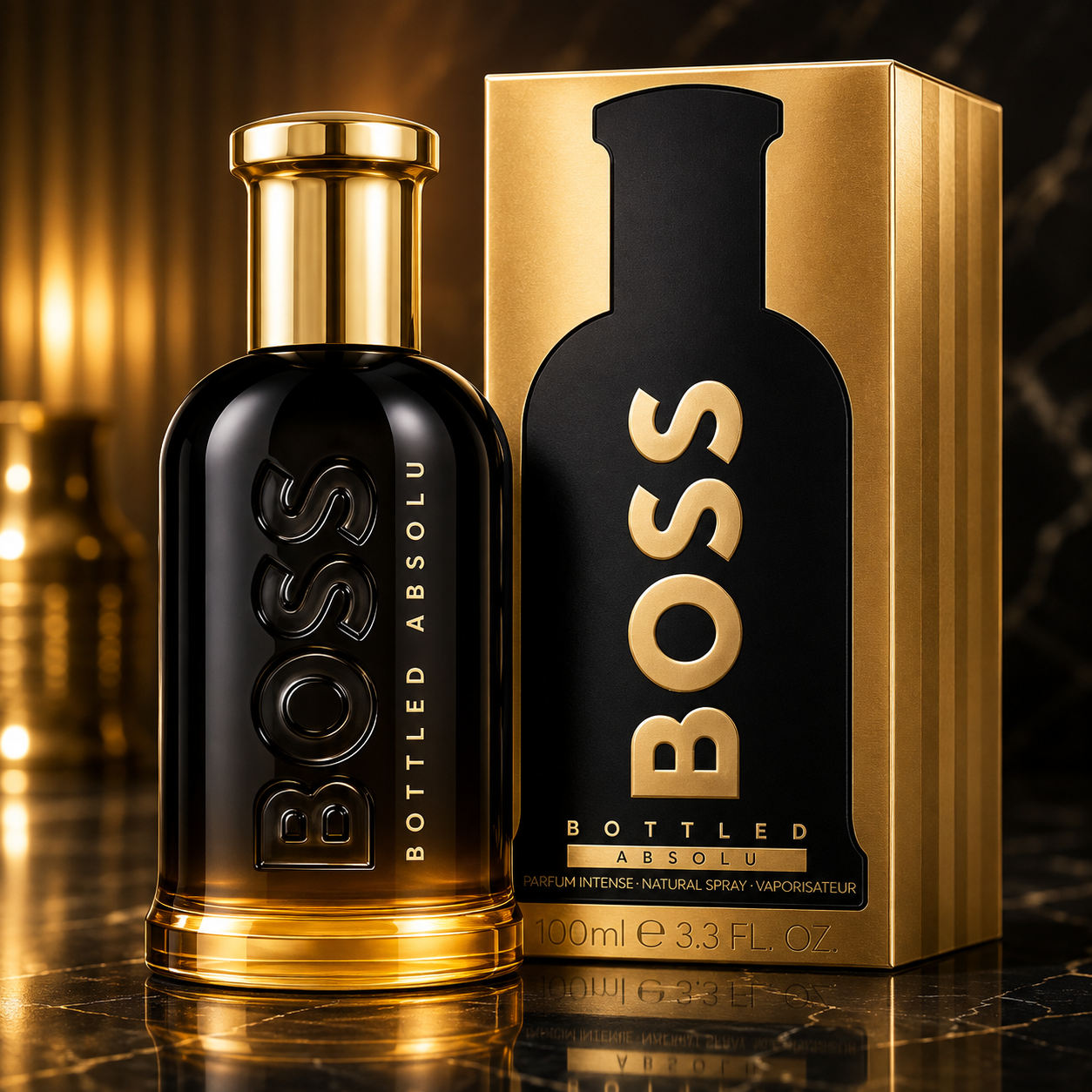 Boss Bottled Absolu Eau de Parfum for Men 100ml (3.3 FL OZ)