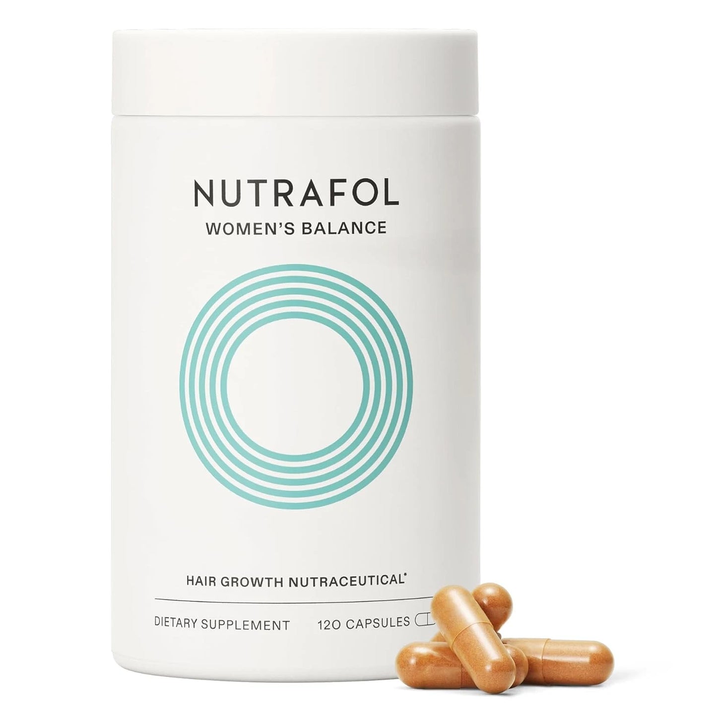 Nutrafol Women’s Balance Hair Growth Supplement – Ages 45+ – Clinically Proven Formula