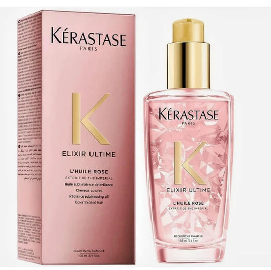 Kérastase Elixir Ultime L'Huile Rose The Imperial Oil 100ml / 3.4 fl oz – New With Box