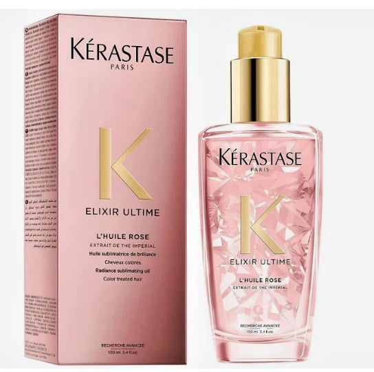 Kérastase Elixir Ultime L'Huile Rose The Imperial Oil 100ml / 3.4 fl oz – New With Box